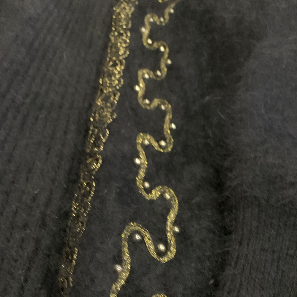 Angora Rabbit Hair Blend Jacket - Picture 3 of 11